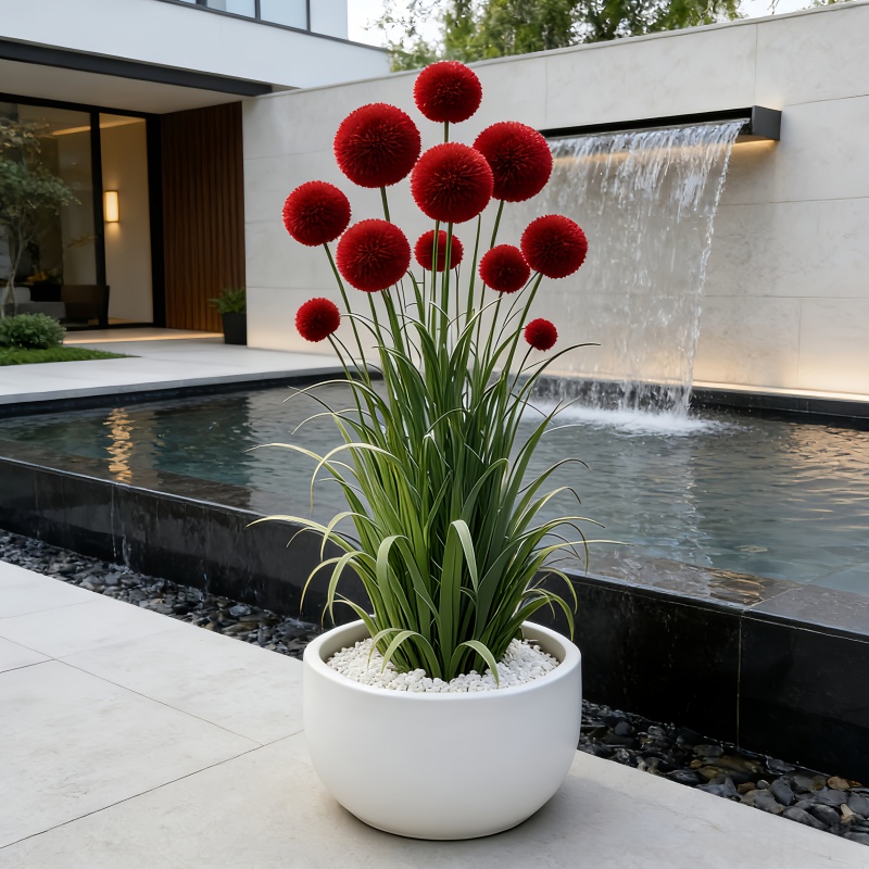Florist Supply Vases - 4 buah = 12 tangkai, vas