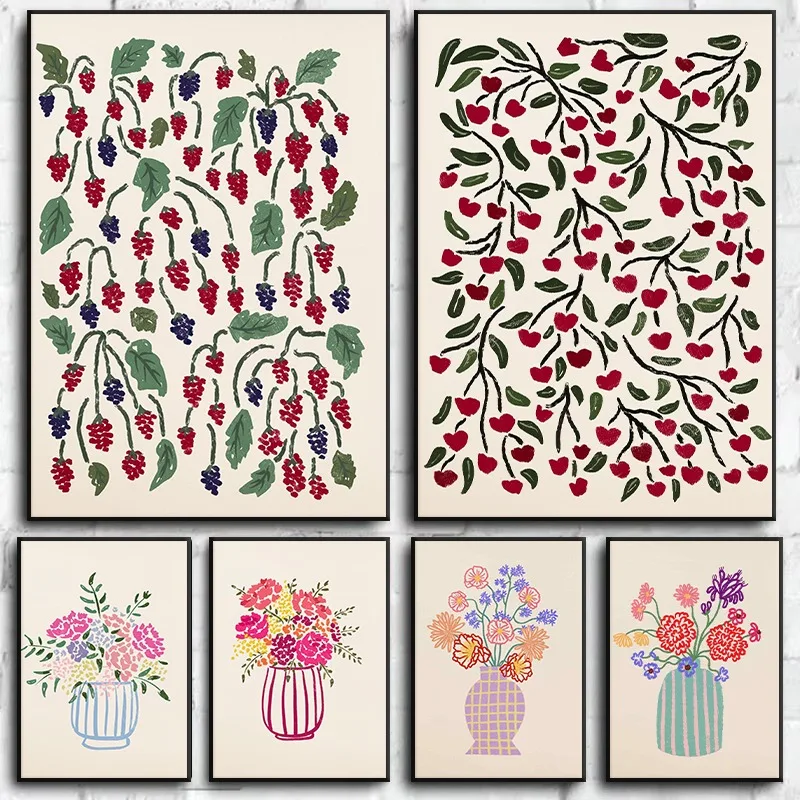1 buah lukisan kanvas tanpa bi - Florist Supply Vases ulasan dan harga