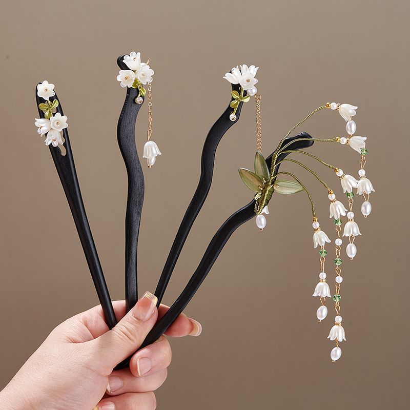 Jepit Rambut Bunga Kayu Vintag - Supply Florist ulasan dan harga