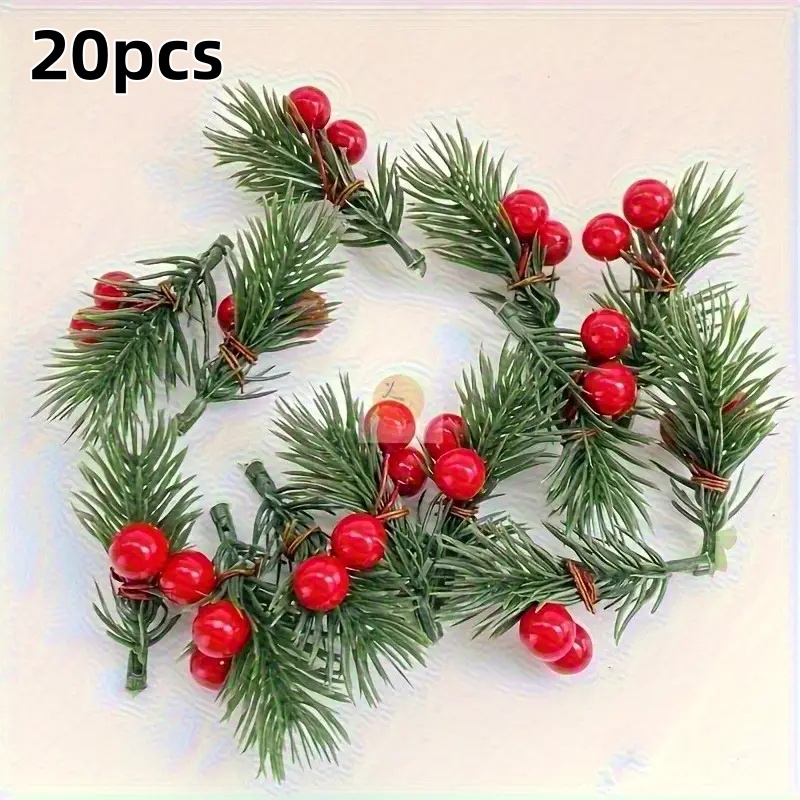 20 buah ranting pinus Natal bu - Supply Florist ulasan dan harga